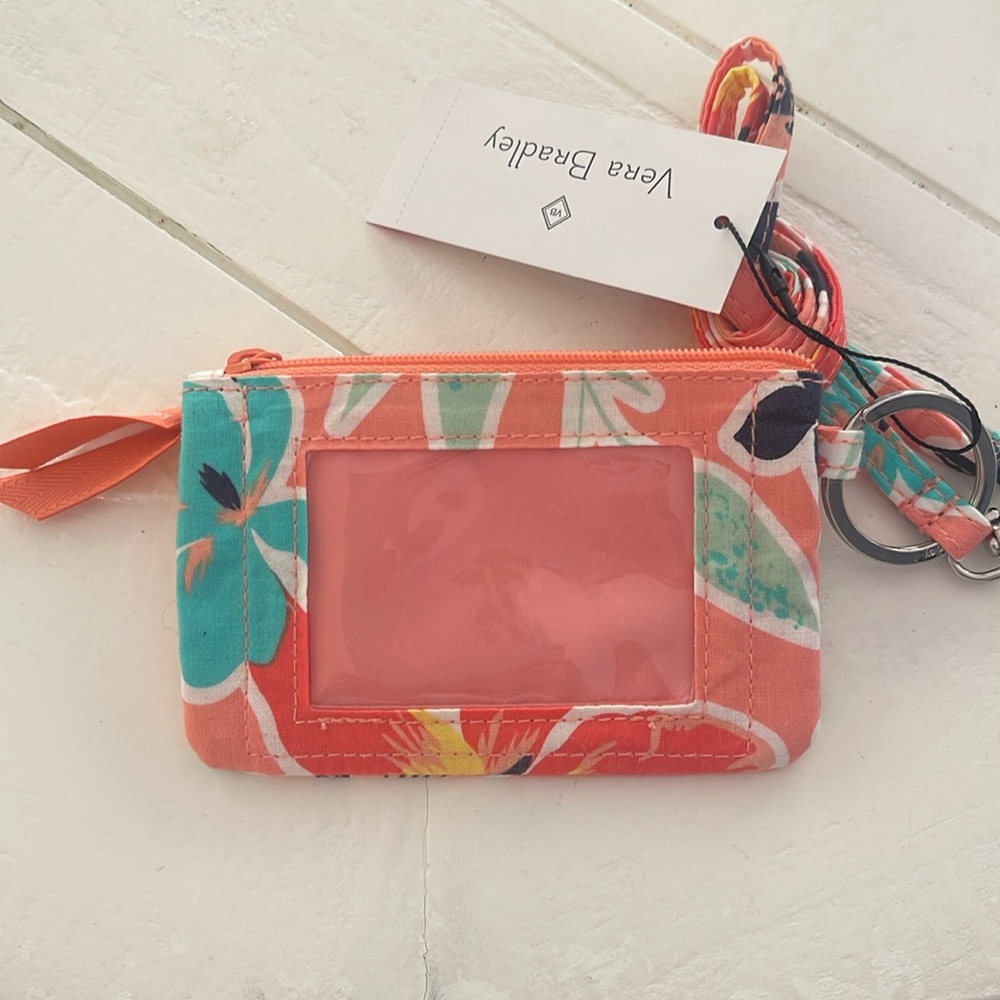 Vera Bradley Zip ID & Lanyard